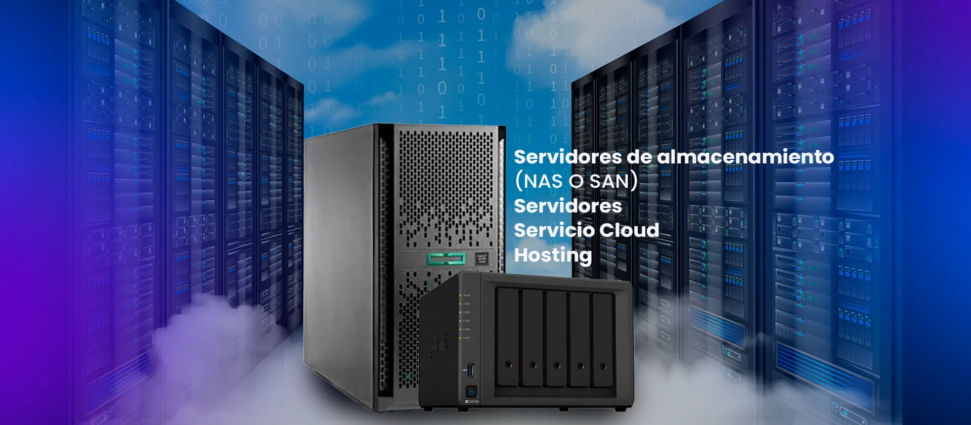 LÍNEA DE SERVIDORES Y ALMACENAMIENTO