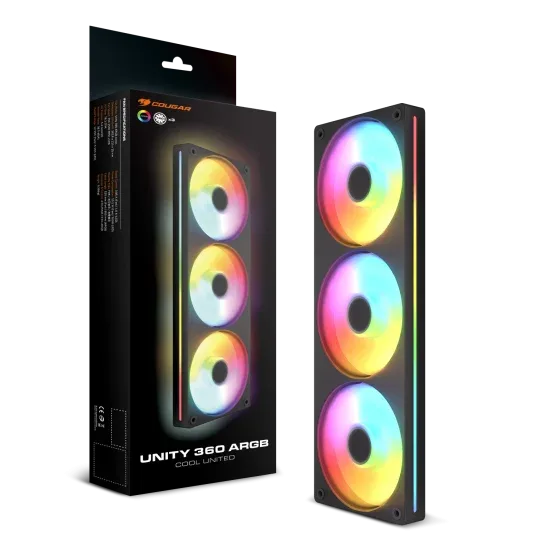 Ventiladores Cougar Unity ARGB Single-Frame Black