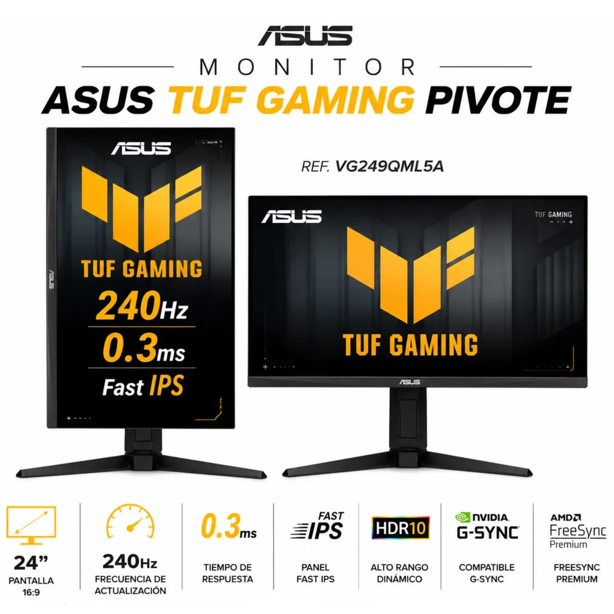 Asus TUF Gaming 24” VG249QML5A